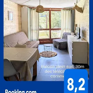  Appartement 25m2, 4/6 Pers, 30m Des Pistes, Balcon Sud